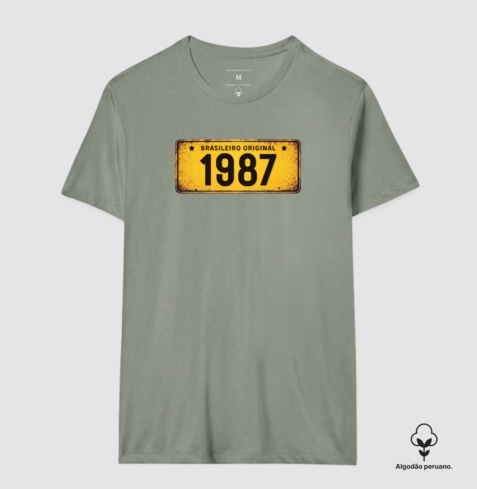 Placa Amarela 1987 - Imagem 2