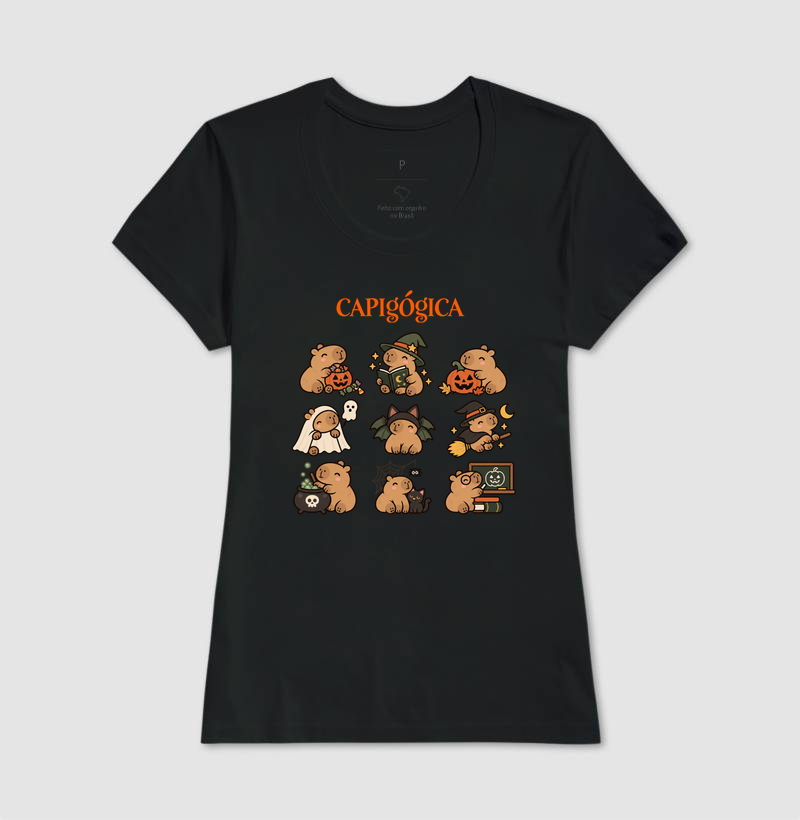 Camiseta | Capigógica Halloween - Imagem 3