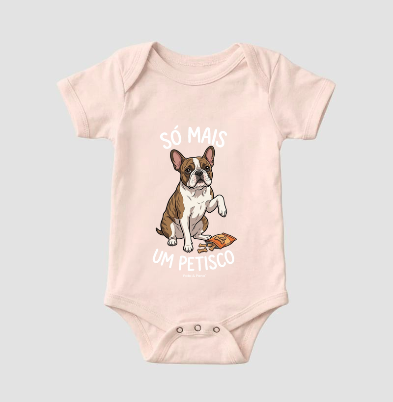 BODY BEBÊ BULLDOGUE PETISCO - Imagem 5