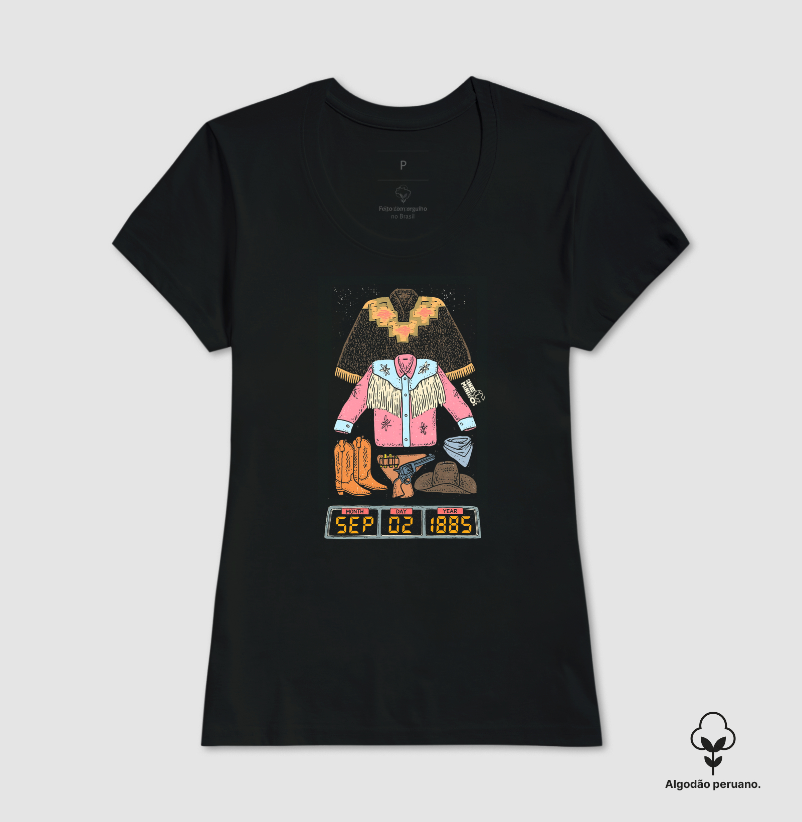 Camiseta Marty 1885 — De Volta para o Futuro III - Imagem 5