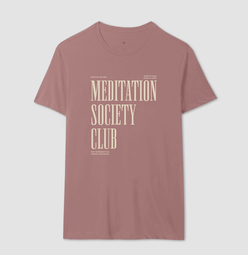Camiseta - Meditation Society Club - Imagem 18