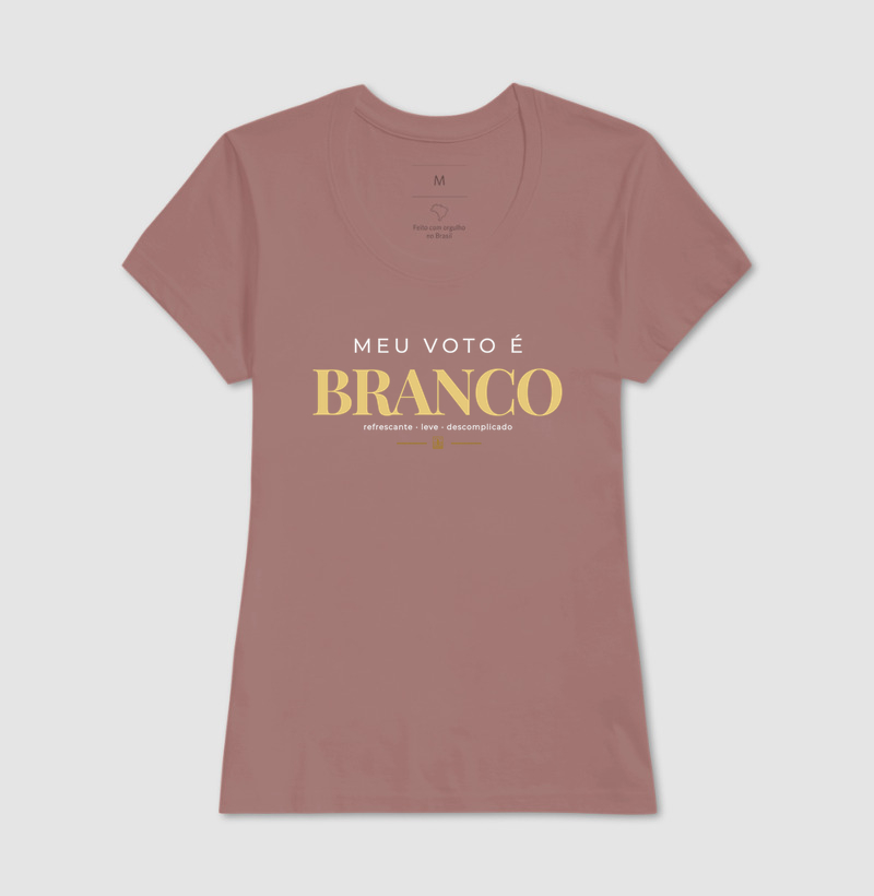 Meu Voto é Branco – Camiseta para Amantes de Vinho Branco - Imagem 13