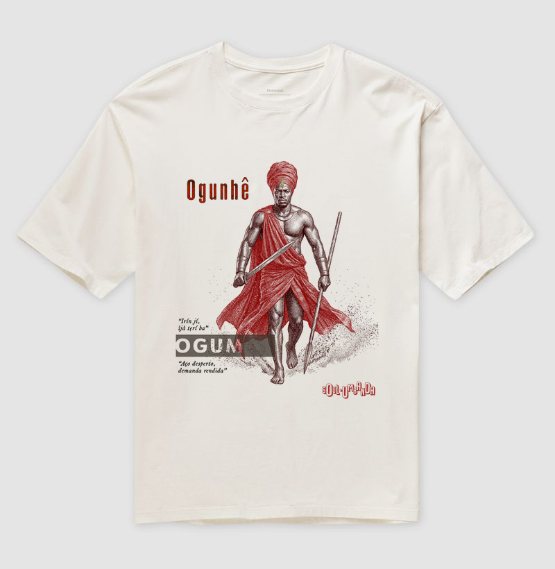 oversized OGUM iorubá unissex - Imagem 2