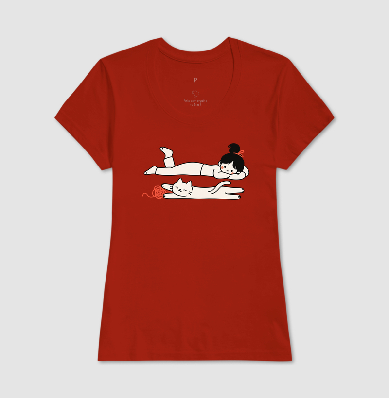 Camiseta Preguiça de Gato - Imagem 11