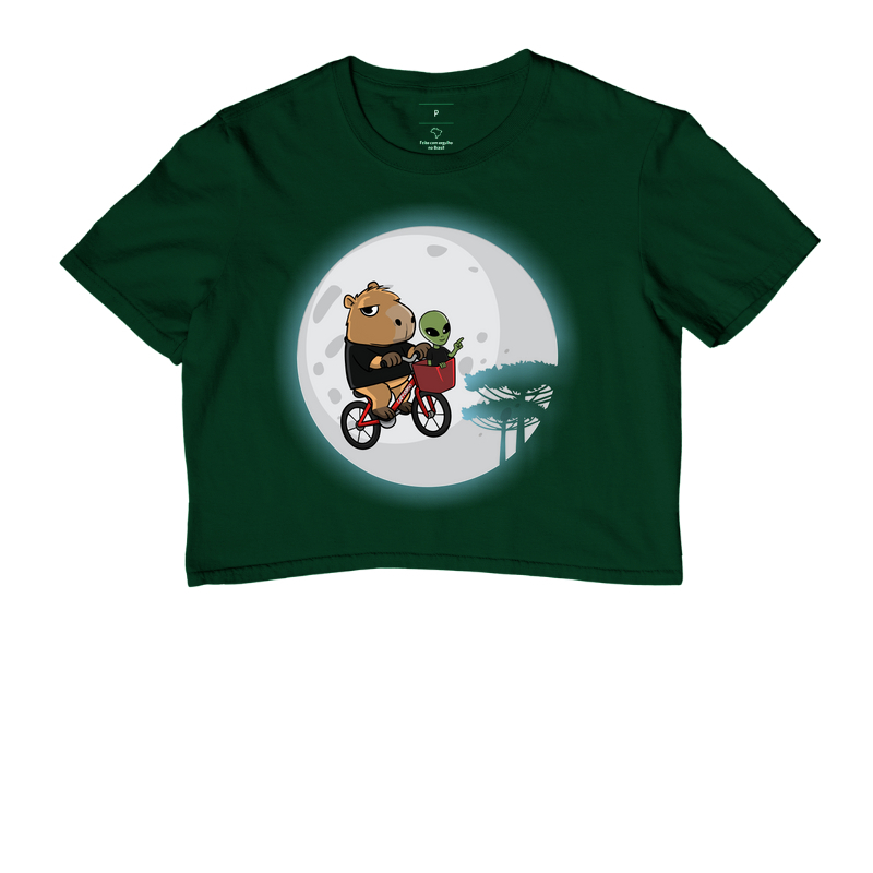 Camiseta Capivara Extraterrestre retro - Imagem 4
