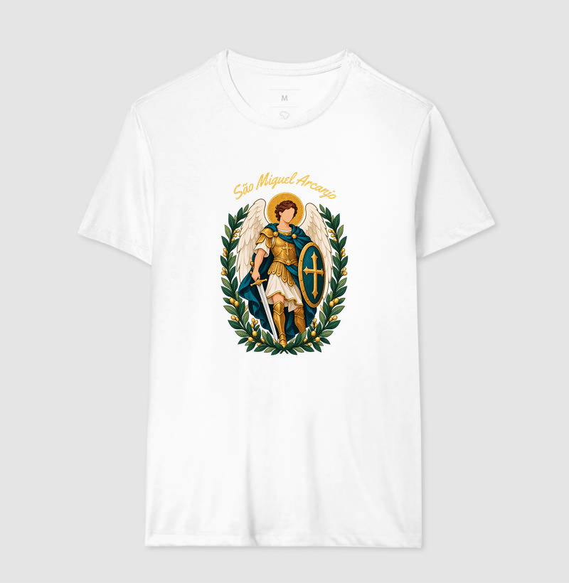 Camiseta São Miguel Arcanjo — Força da Fé - Imagem 7