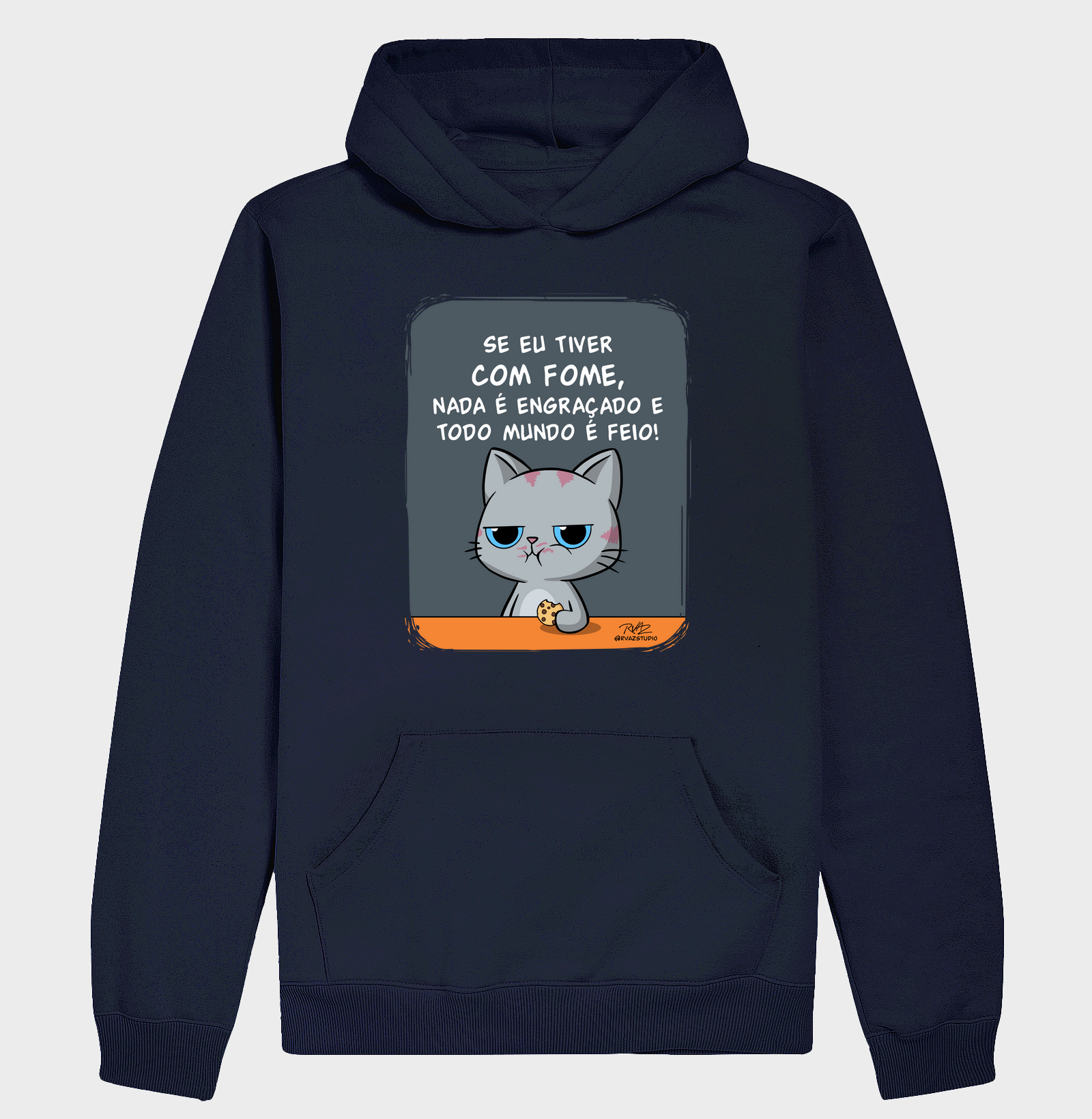 Camiseta Gato Sincero Fome - Imagem 4