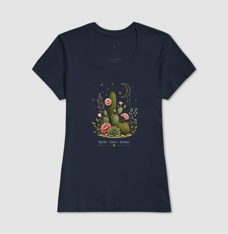 Camiseta Flor no deserto - Imagem 7