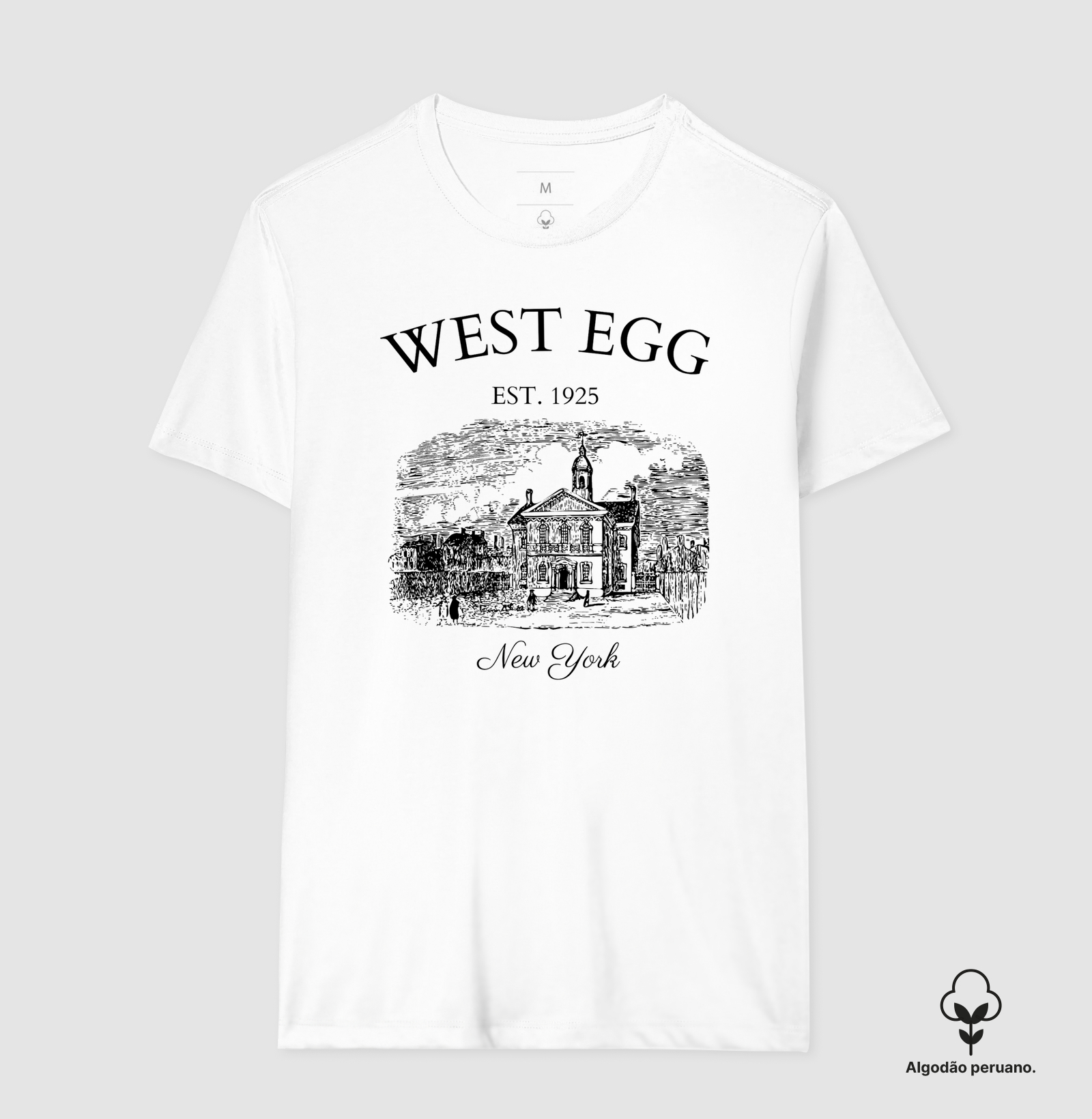 Camiseta O Grande Gatsby – West Egg | F. Scott Fitzgerald - Imagem 2