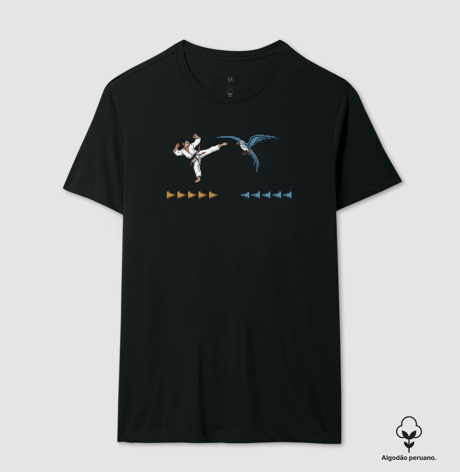 Camiseta Algodão Peruano Penúltima Luta - Imagem 2