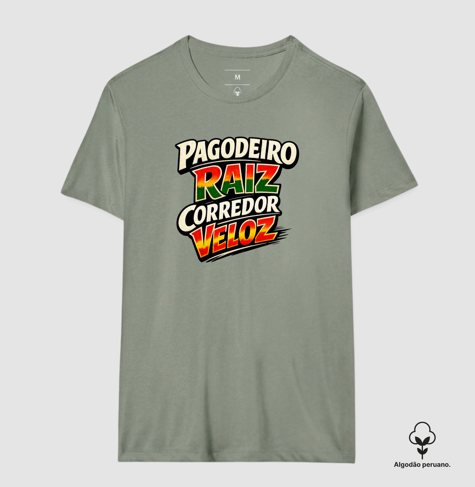camiseta pagodeiro raiz, corredor veloz - Imagem 5