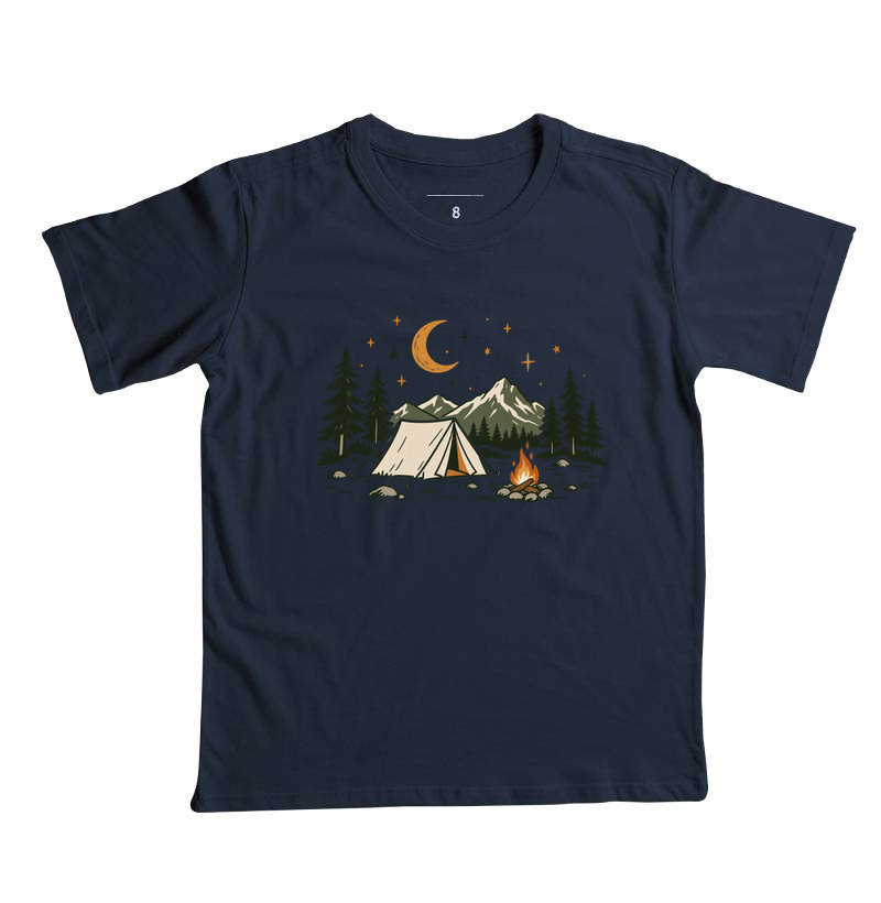 Camiseta Infantil | Pequeno Aventureiro sob as Estrelas - Imagem 7