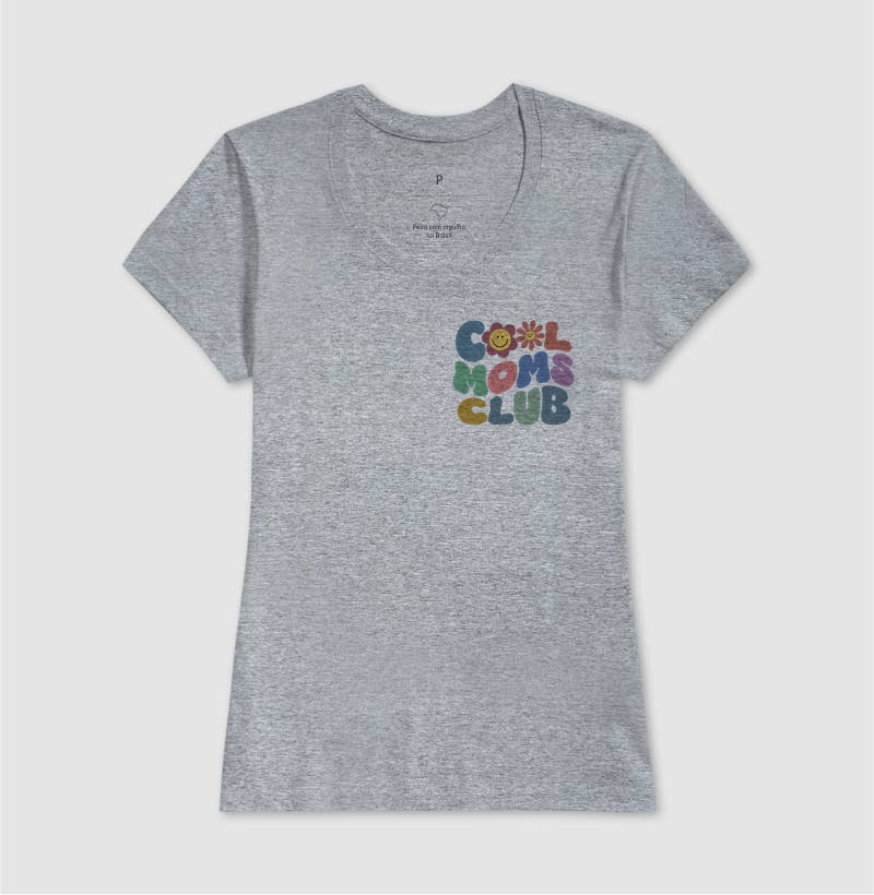 Camiseta Cool Moms Club  (estampa P) - Imagem 9