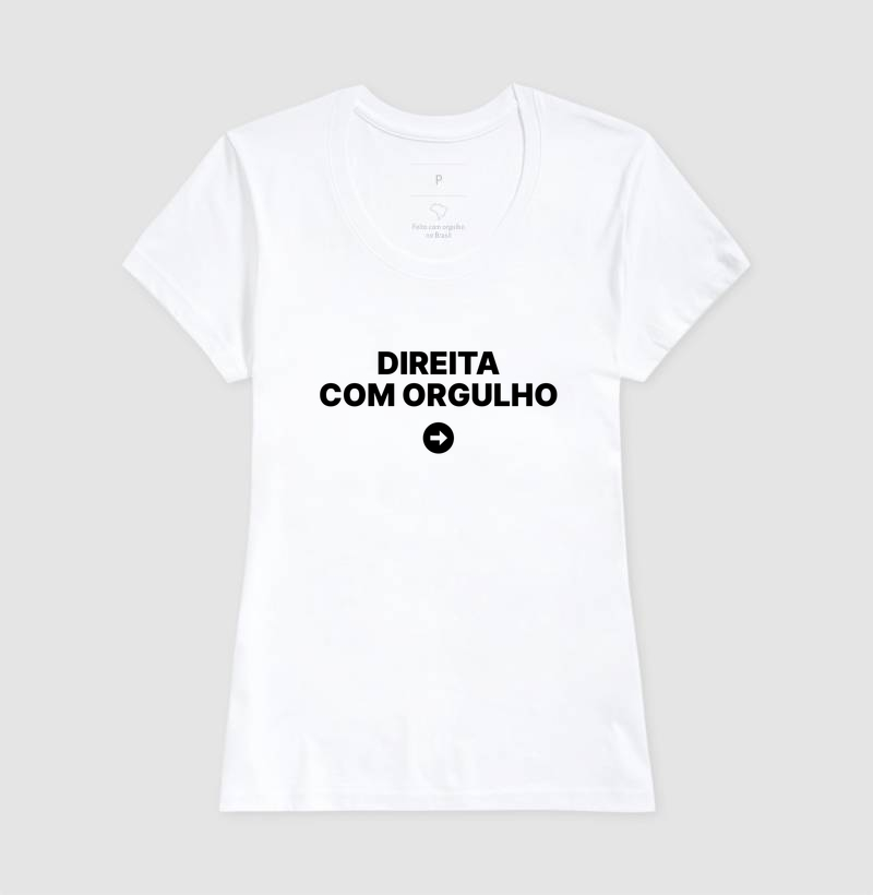 Camiseta Direita com orgulho - Imagem 5