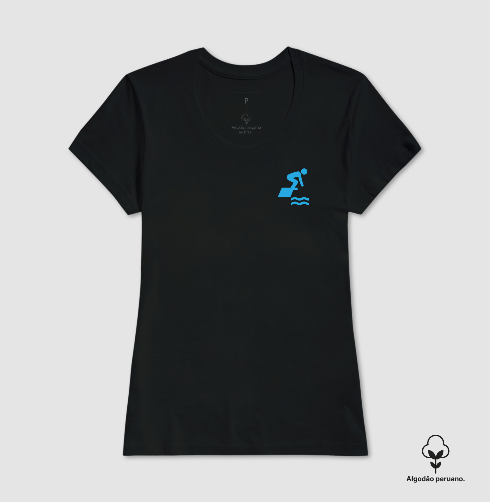 Camiseta Algodão Peruano - Raia Nove - Salto - Imagem 4