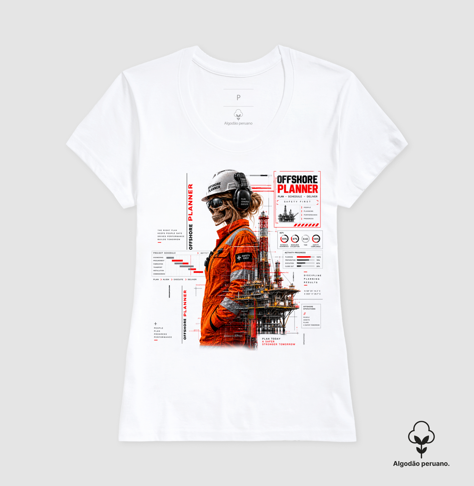 Offshore Planner Skull mulher - Imagem 5