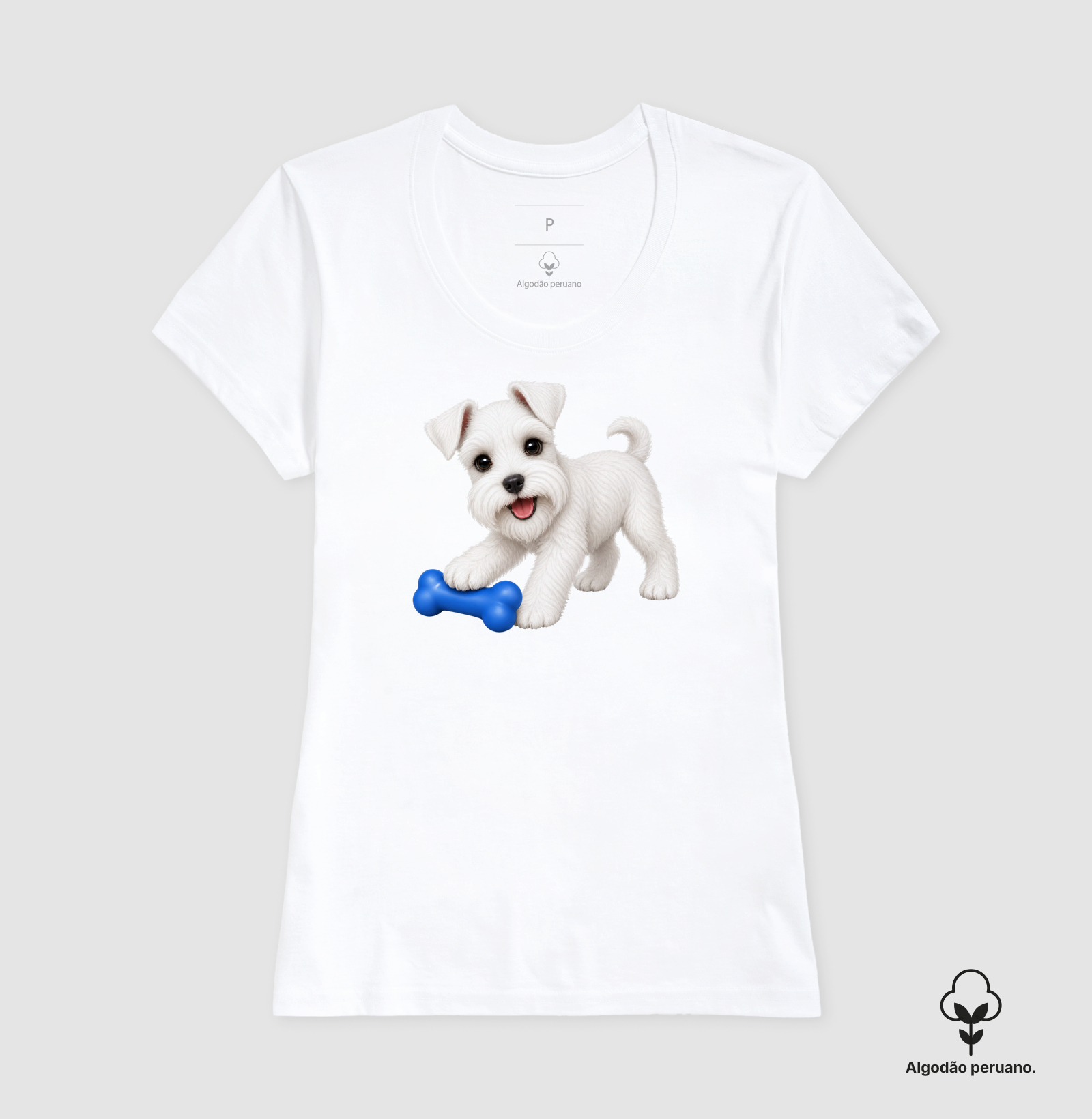 Schnauzer Branco - Desenho Animado - Imagem 6