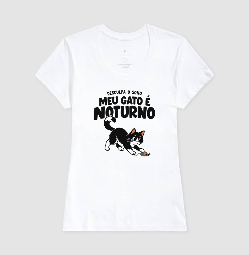 desculpa o sono, meu gato é noturno - Imagem 3