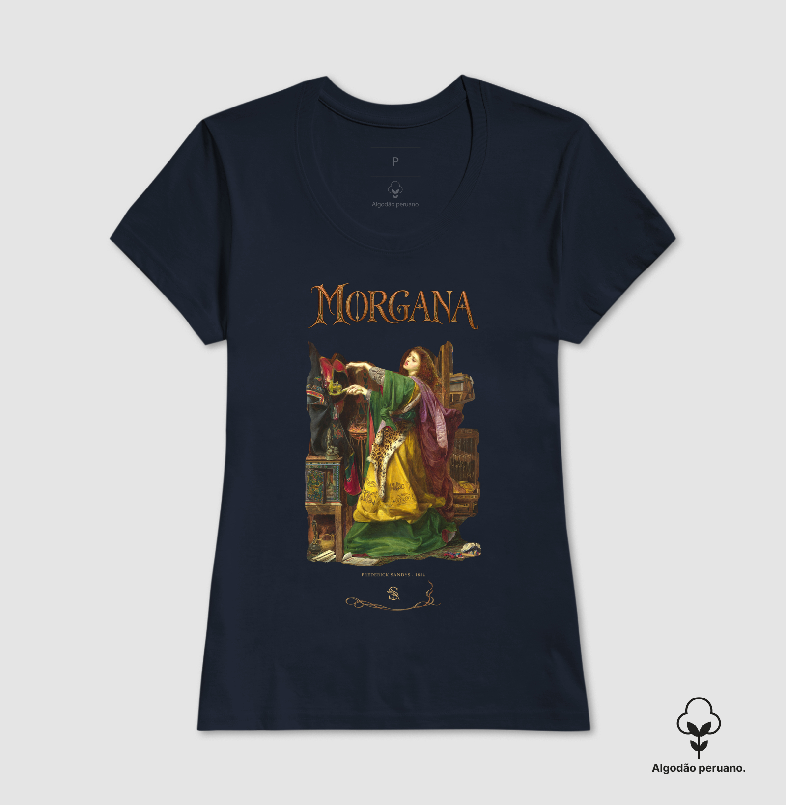 Morgana — Magia e tecidos (Algodão peruano) - Imagem 3