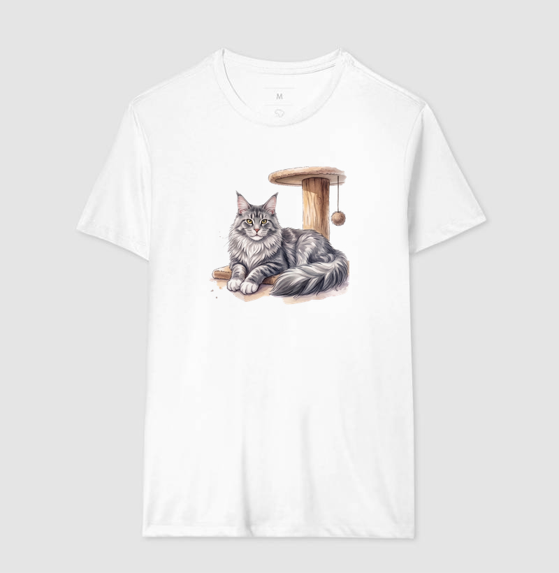 Maine Coon no Arranhador - Imagem 2