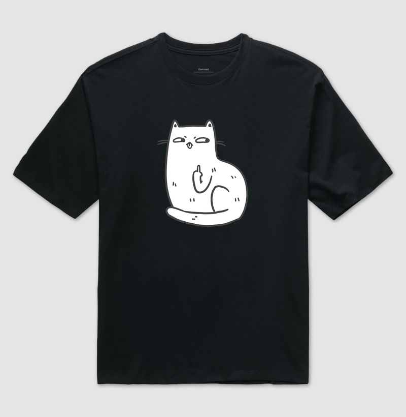 Middle Finger Cat - Imagem 2