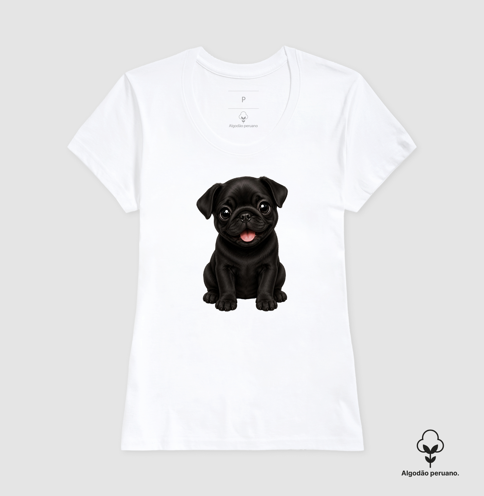 Pug Preto - Desenho Animado - Imagem 8