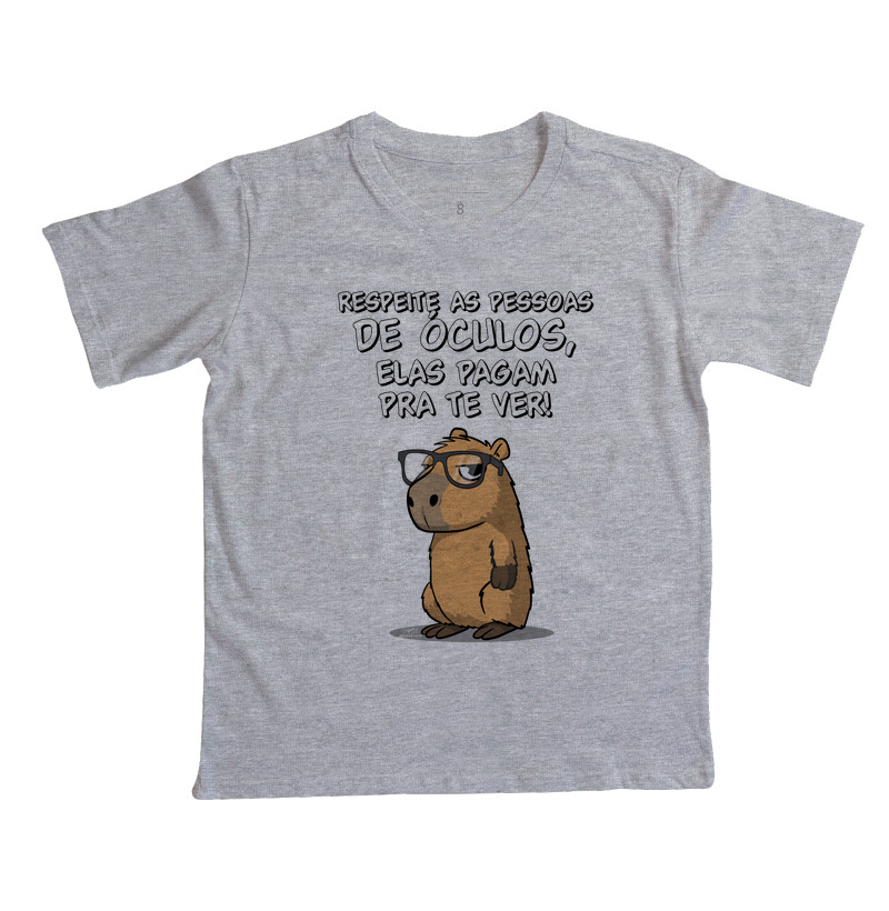 Camiseta Capivara Óculos - Imagem 3