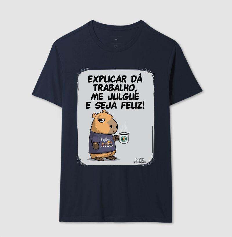 Camiseta Capivara me julgue - Imagem 6