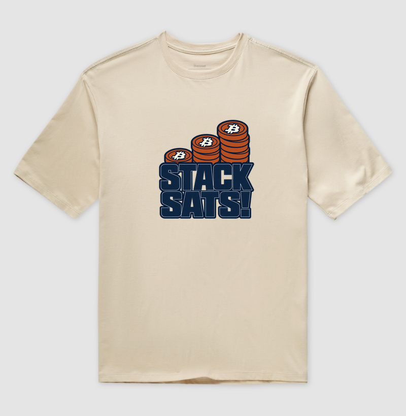 Camiseta Bitcoin Stack Sats - Imagem 3