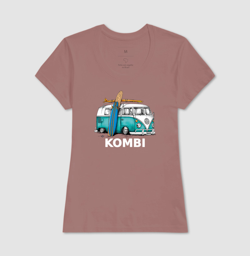 Kombi Surf Beach - VW Vintage Verde e Pranchas - Estilo Surfista Retrô - Imagem 11
