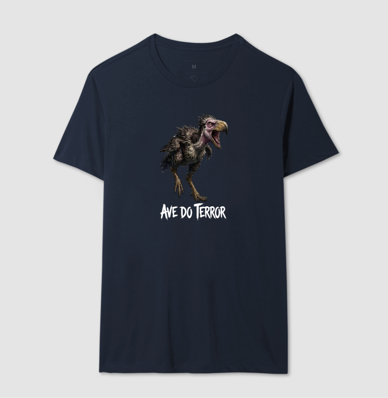  Camiseta Dinossauro Ave Terror Ataque Algodão Premium Dinoloco  - Imagem 4