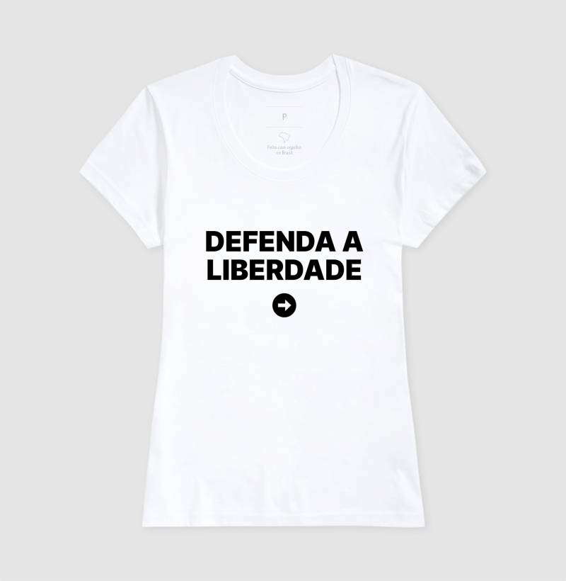 Camiseta Defenda a liberdade - Imagem 5
