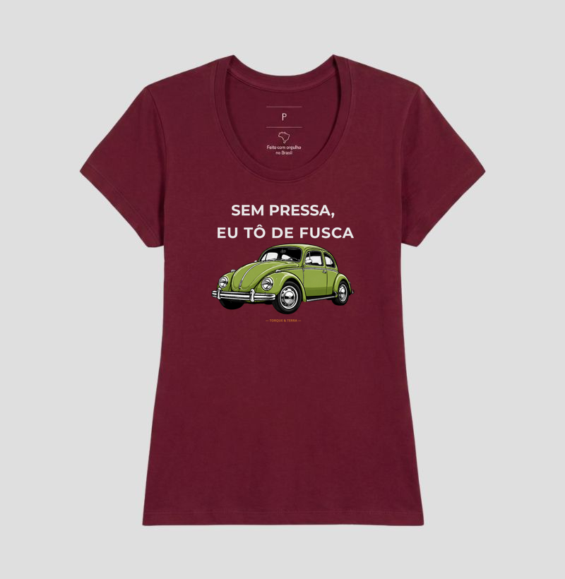 Sem pressa, eu tô de fusca - Verde - Imagem 19