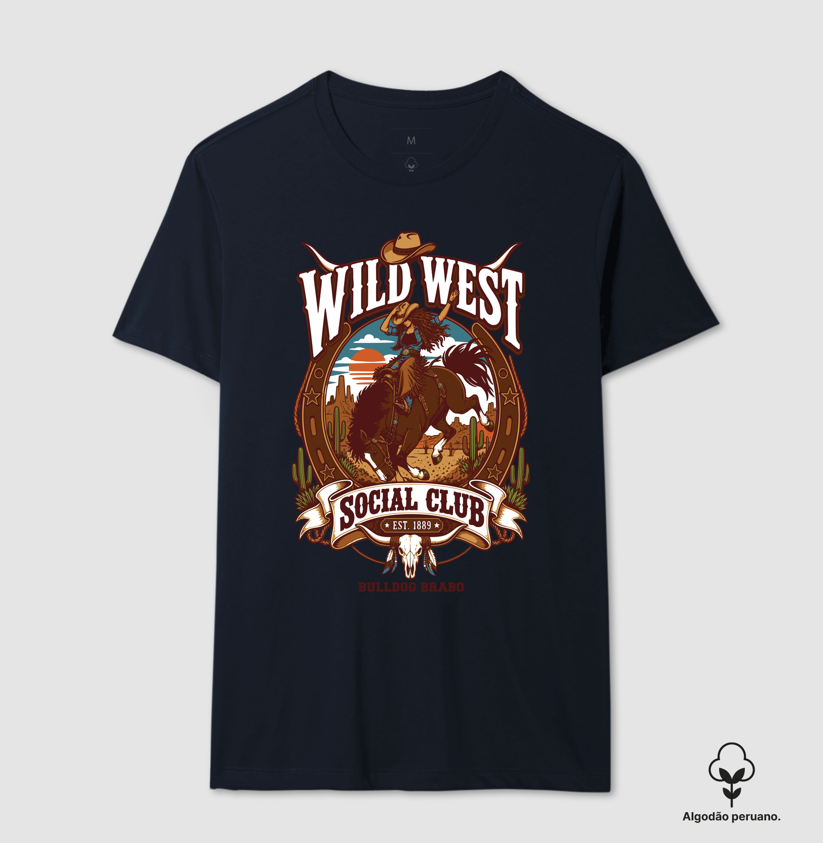Social Club Wild West Bulldog Brabo - Imagem 7