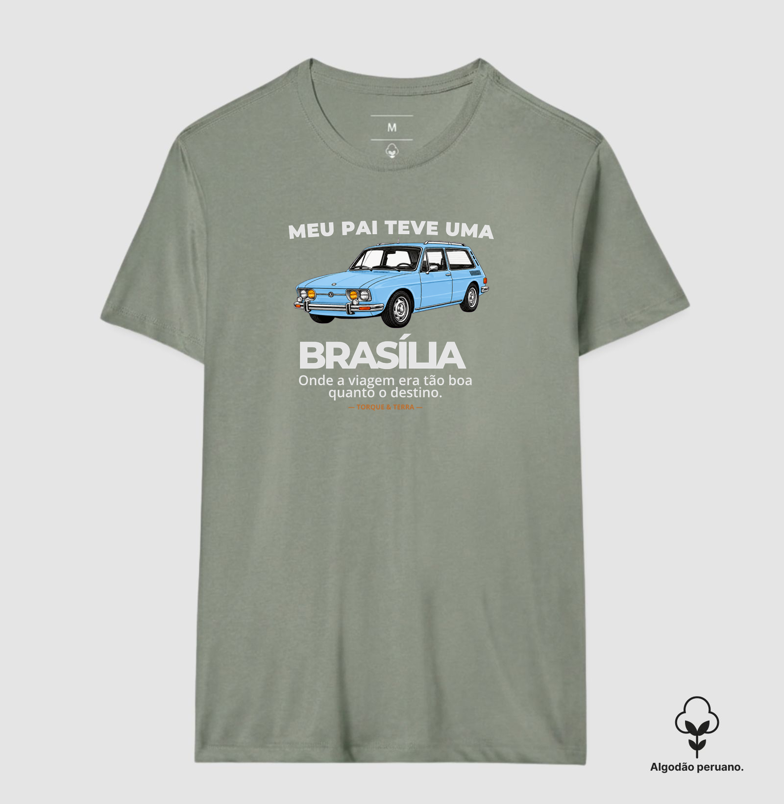 Meu pai teve uma - BRASÍLIA - azul claro - Imagem 9