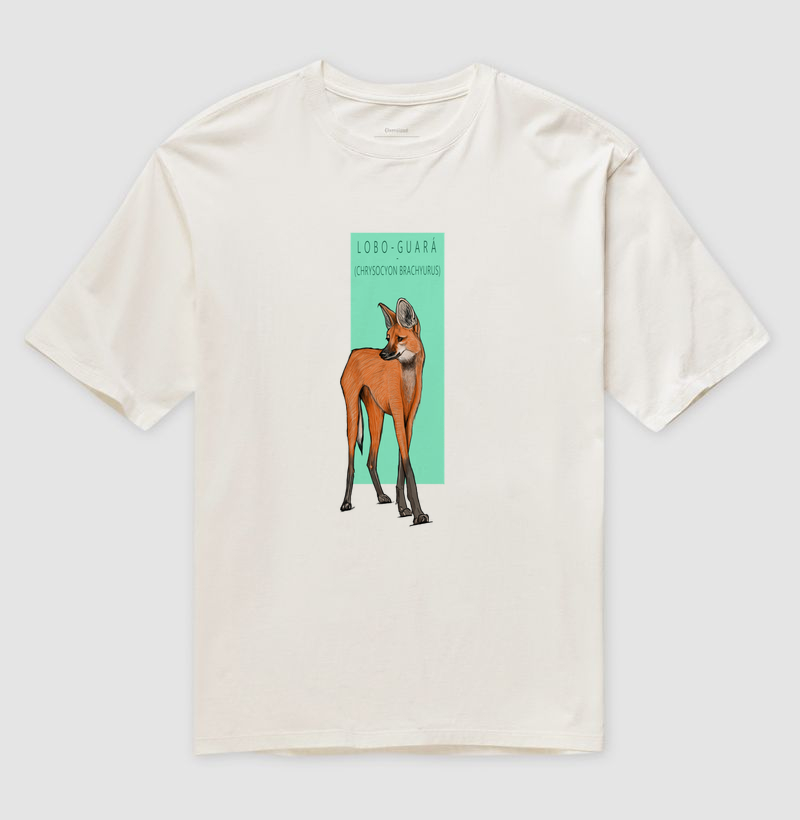 Camiseta Oversized Lobo-guará - Imagem 4