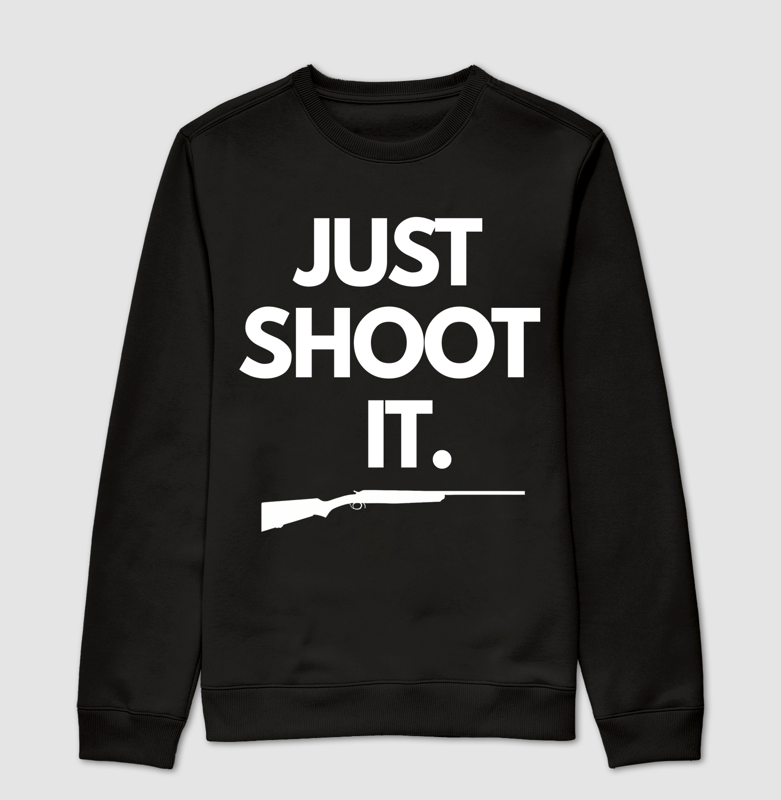 Just Shoot It — Camiseta Oversized Unissex | Estilo Cowboy - Imagem 3