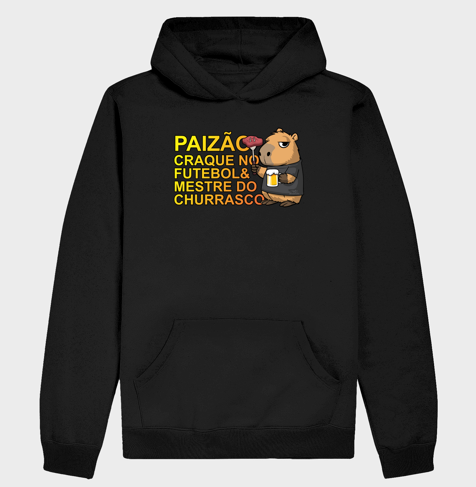 Camiseta Capivara Pai Churrasco - Imagem 2