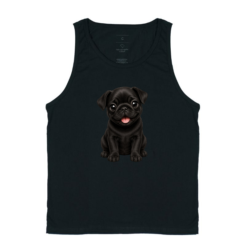 Pug Preto - Desenho Animado - Imagem 3