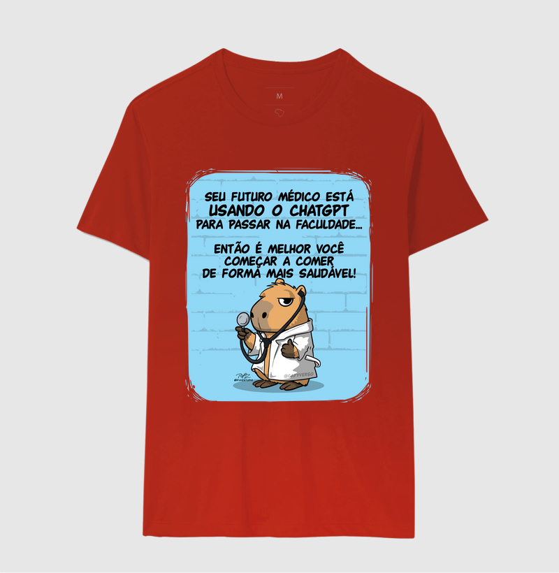 Camiseta Capivara Médico - Imagem 10
