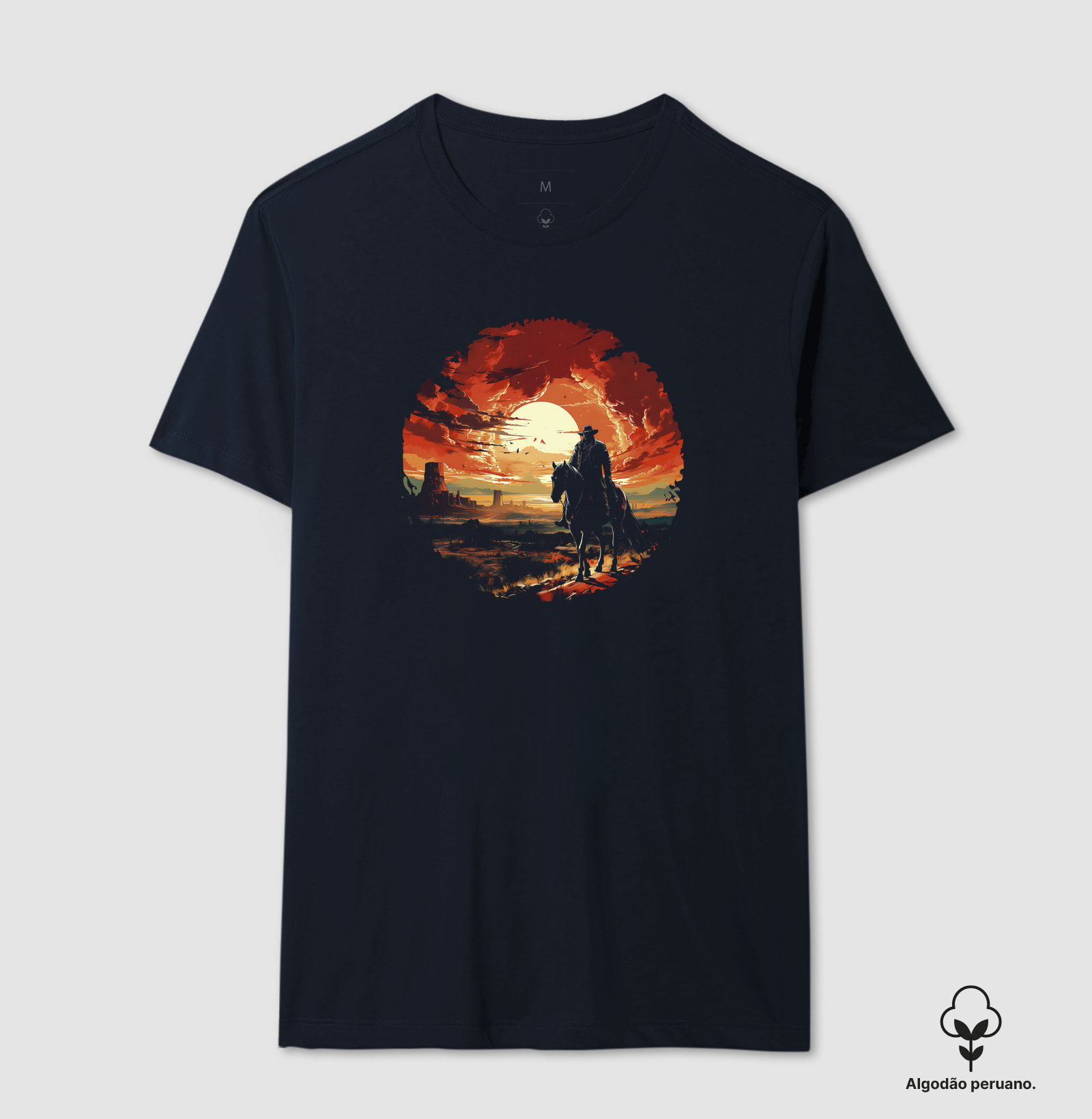 Camiseta Algodão Peruano Western Redemption - Imagem 3