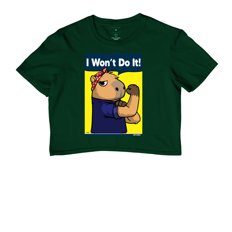 Camiseta Capivara I won’t do it! - Imagem 5