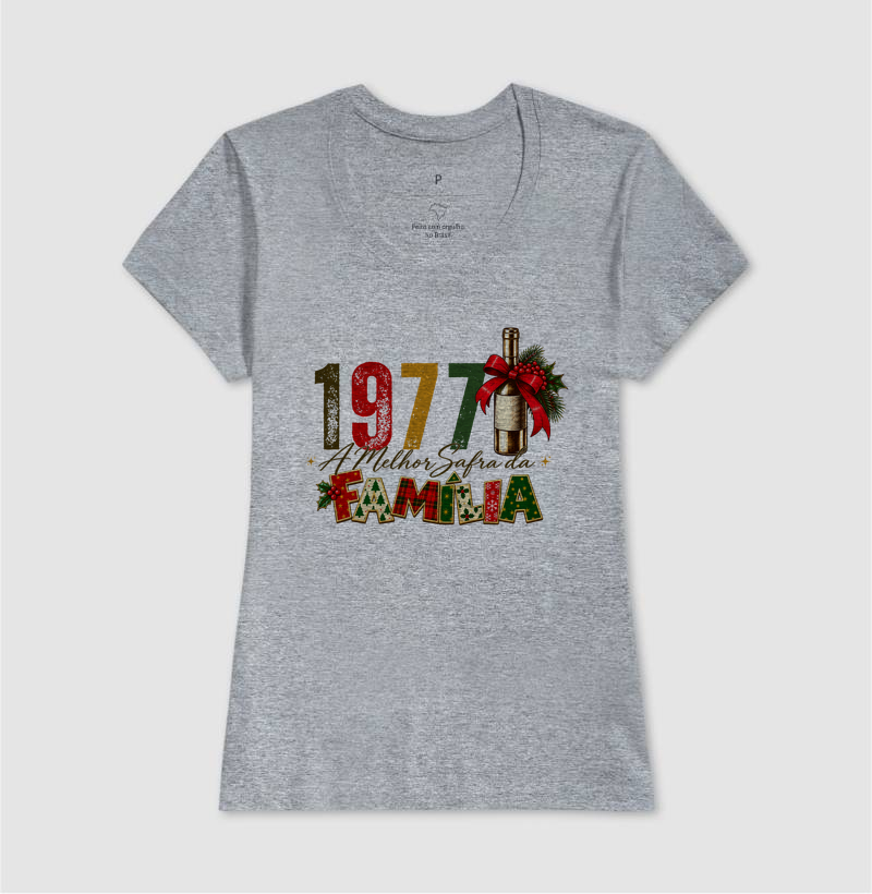 Camiseta Algodão Peruano A Melhor Safra da Família 1977 - Imagem 5