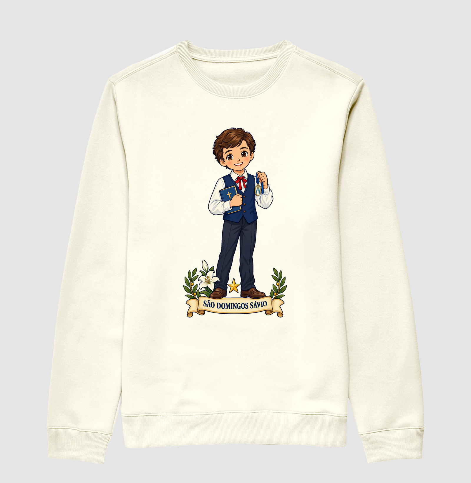 São Domingos Sávio estilo chibi - Imagem 2