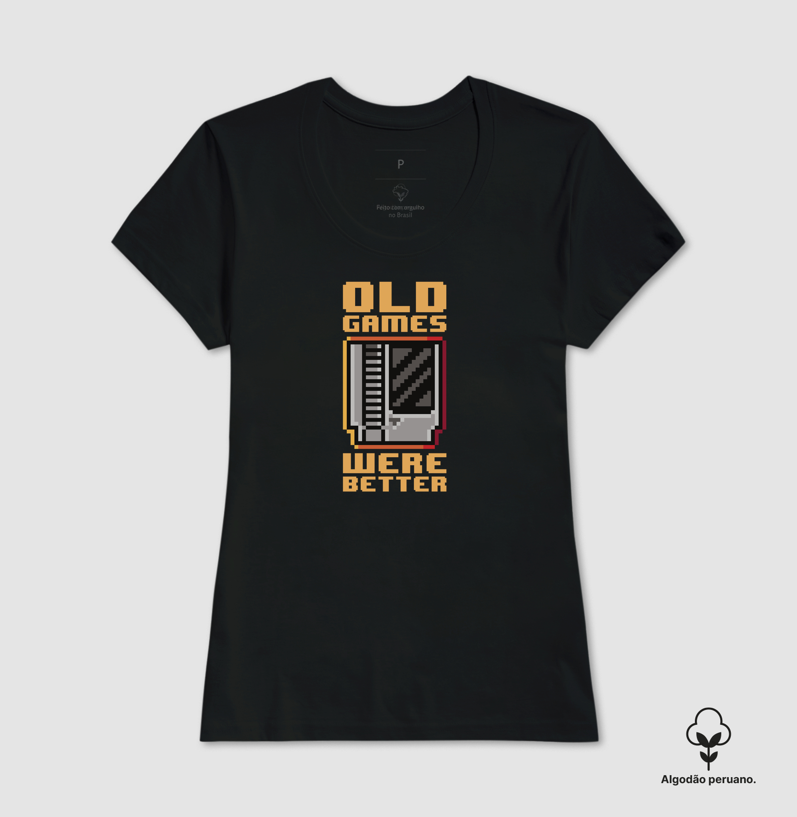 Camiseta Algodão Peruano Games antigos eram melhores - Imagem 3
