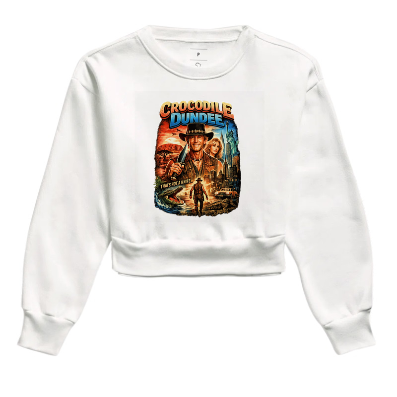 Camiseta Crocodilo Dundee Knife - Imagem 3