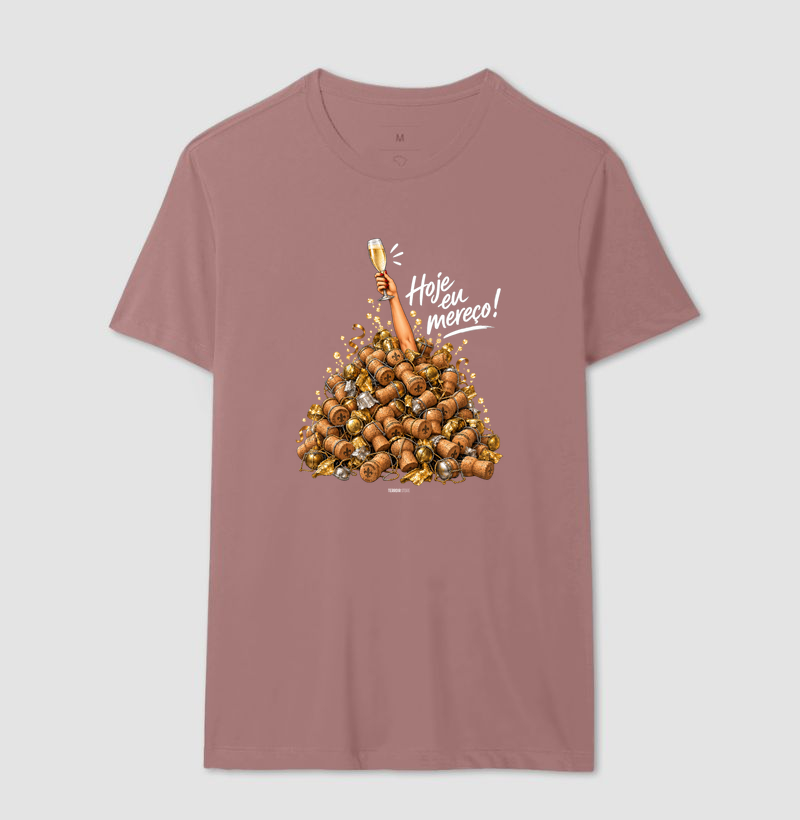Camiseta “Hoje Eu Mereço” – Champagne Lifestyle - Imagem 14