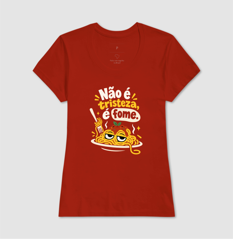 Não É Tristeza, É Fome – Macarrão - Imagem 7