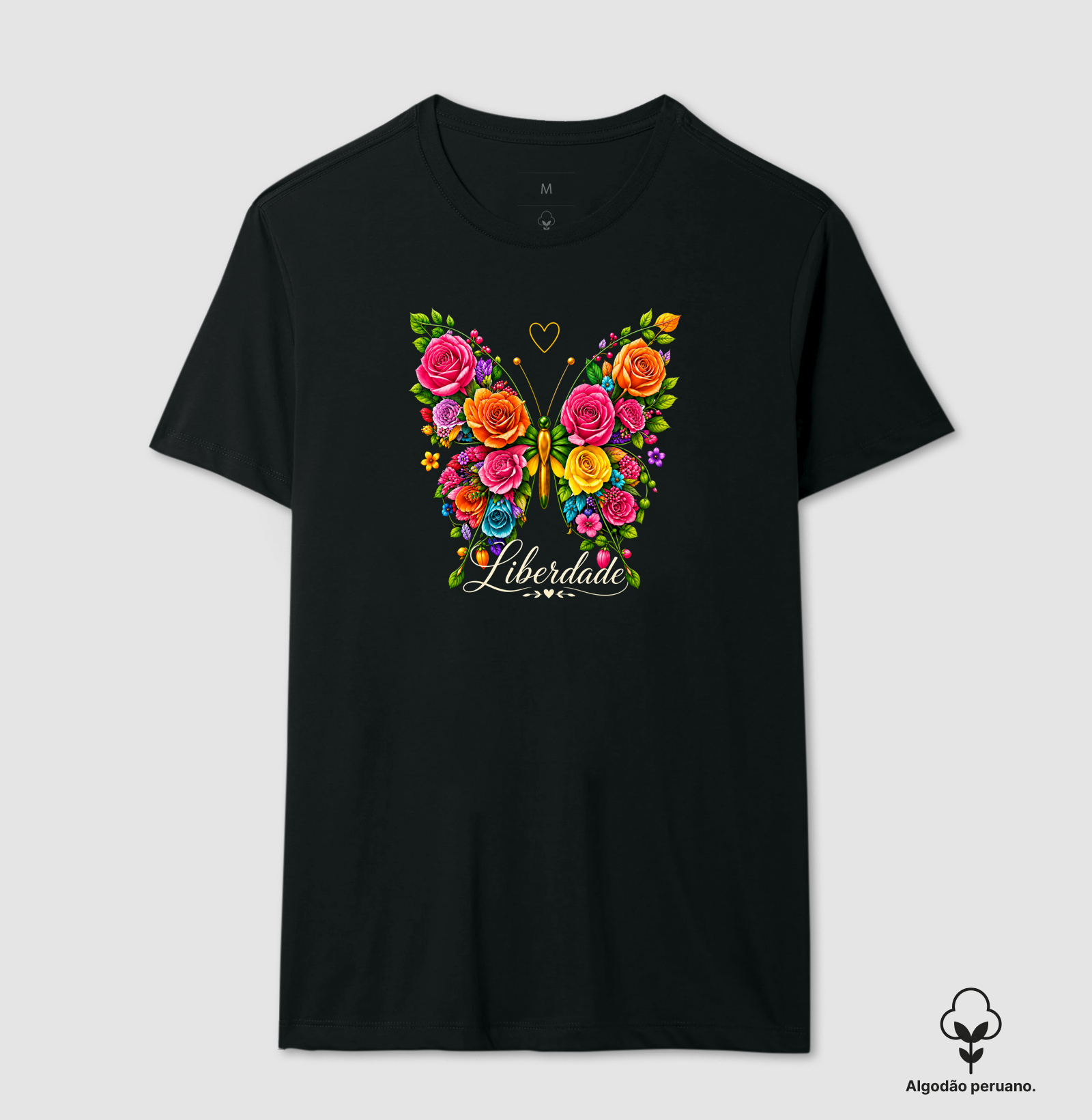 Camiseta Borboleta Liberdade - Imagem 5