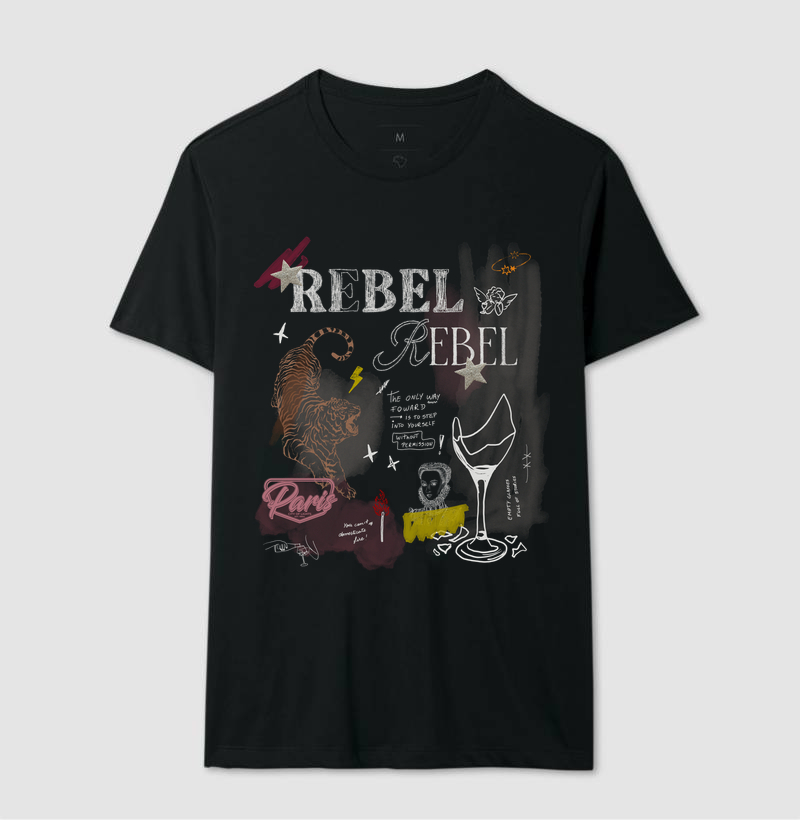 Rebel Rebel - Camiseta  - Imagem 5